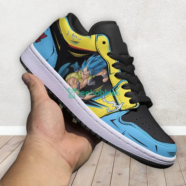 Gogeta Super Saiyan Blue Custom Dragon Ball Anime Air Jordan Low Top Shoesproduct photo 3