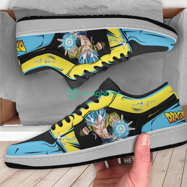 Gogeta Super Saiyan Blue Custom Dragon Ball Anime Air Jordan Low Top Shoesproduct photo 4