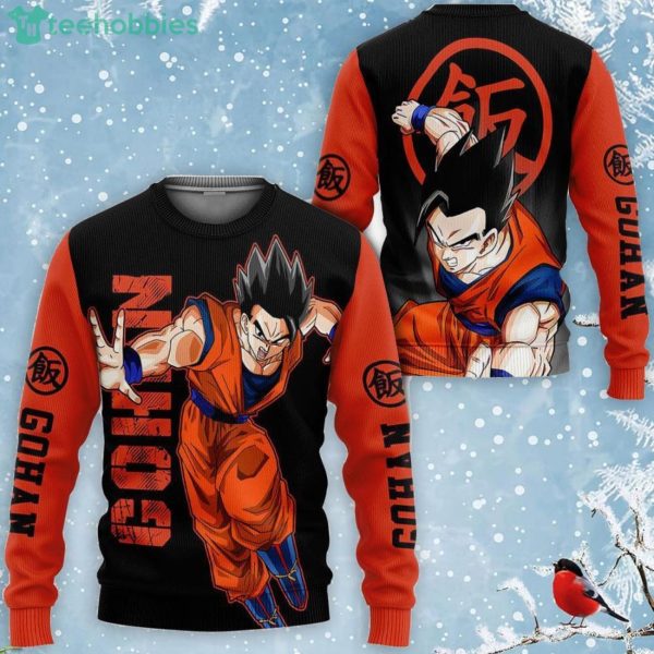 Gohan All Over Printed 3D Shirt Costume Dragon Ball Anime Fans Product Photo 2