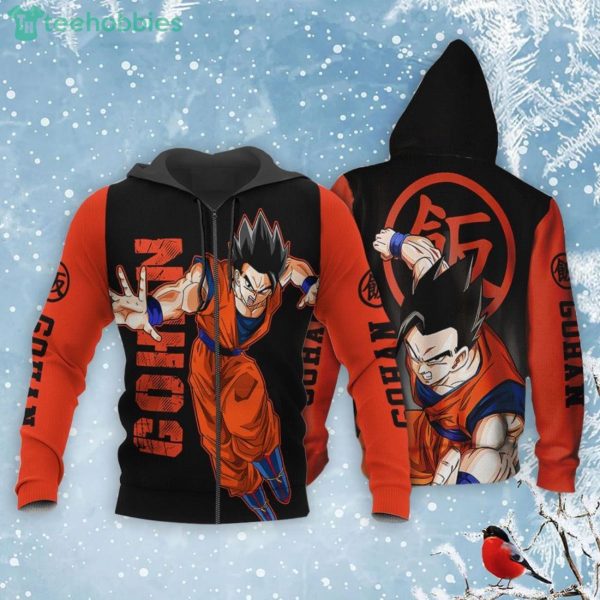 Gohan All Over Printed 3D Shirt Costume Dragon Ball Anime Fans Product Photo 1