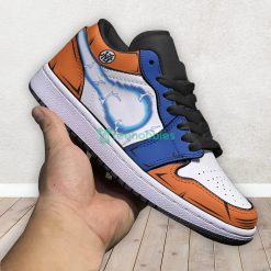 Gohan x Goku Custom Dragon Ball Anime Air Jordan Low Top Shoes Product Photo 2