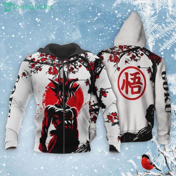 Goku All Over Printed 3D Shirt Custom Japan Style Dragon Ball Anime Fans Product Photo 2