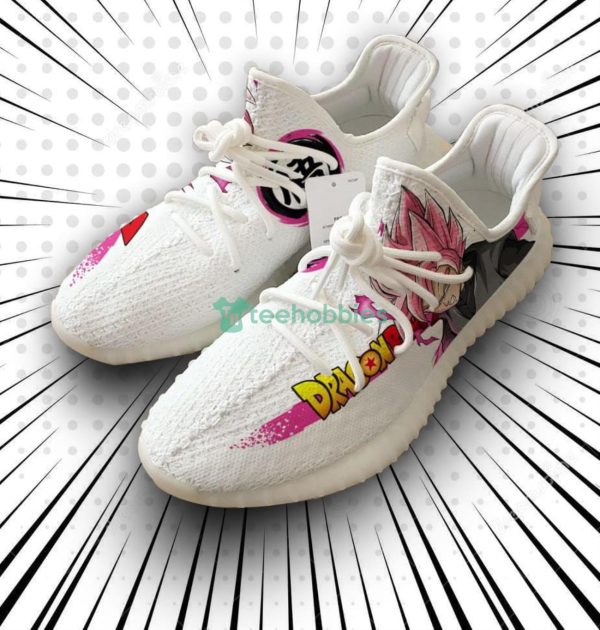 Goku Black Custom Dragon Ball Anime Yeezy Shoes For Fans Product Photo 1
