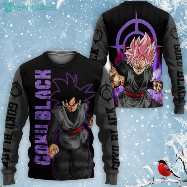 Goku Bleachack Rose All Over Printed 3D Shirt Custom Dragon Ball Anime Fans Product Photo 2