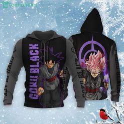 Goku Bleachack Rose All Over Printed 3D Shirt Custom Dragon Ball Anime Fans Product Photo 1