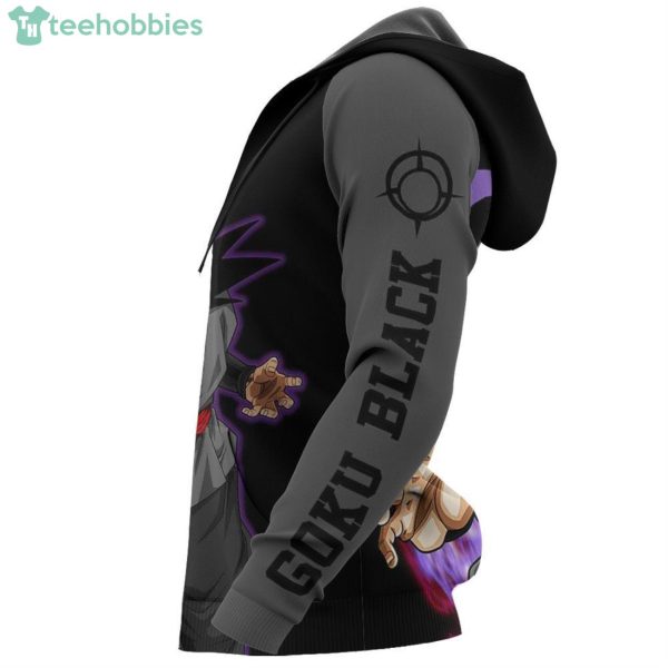 Goku Bleachack Rose All Over Printed 3D Shirt Custom Dragon Ball Anime Fans Product Photo 6