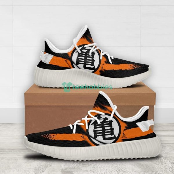 Goku Kanji Custom Dragon Ball Anime Yeezy Shoes For Fans Product Photo 2