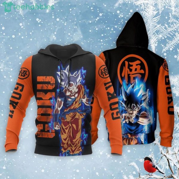Goku Ultra Instinct All Over Printed 3D Shirt Custom Anime Fans Dragon Ball Product Photo 3