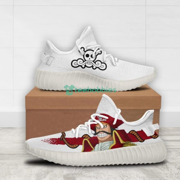 Gol D Roger Custom 1Piece Anime Yeezy Shoes For Fans Product Photo 2