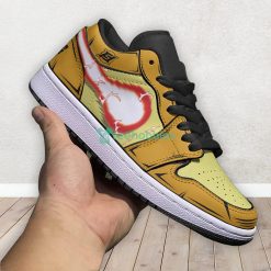 Golden Frieza Custom Dragon Ball Anime Air Jordan Low Top Shoesproduct photo 2