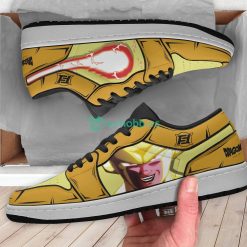 Golden Frieza Custom Dragon Ball Anime Air Jordan Low Top Shoesproduct photo 3