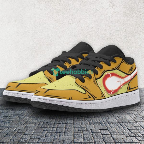 Golden Frieza Custom Dragon Ball Anime Air Jordan Low Top Shoesproduct photo 1