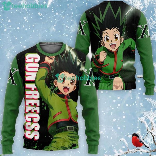 Gon Freecss All Over Printed 3D Shirt Custom Hunter And Hunter Anime Fans Product Photo 2