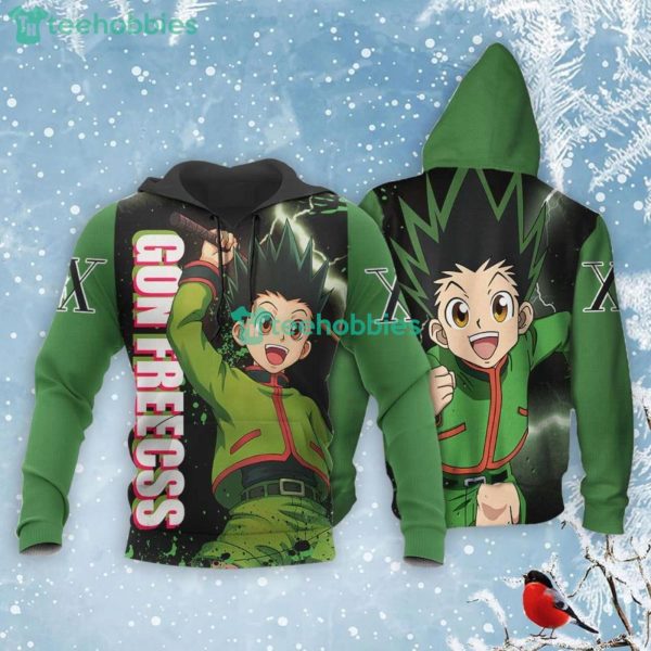 Gon Freecss All Over Printed 3D Shirt Custom Hunter And Hunter Anime Fans Product Photo 3