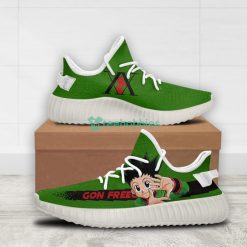 Gon Freecss Custom Hunter x Hunter Anime Yeezy Shoes For Fans Product Photo 2