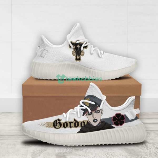 Gordon Agrippa Custom Black Clover Anime Yeezy Shoes For Fans Product Photo 2