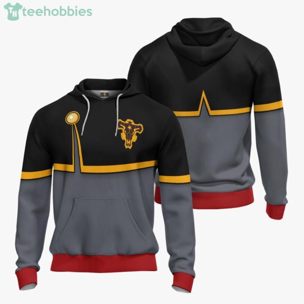 Gordon Agrippa Uniform Black Clover Anime Fans Ugly Christmas Sweater Hoodie Product Photo 5