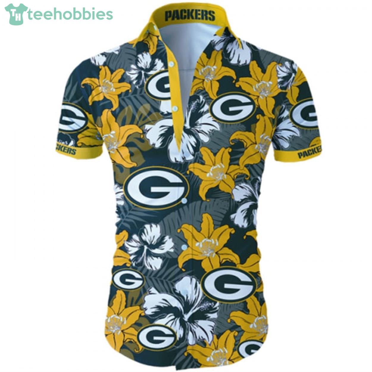 Green Bay Packers Hawaiian Shirt Product Photo 1