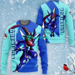 Greninja All Over Printed 3D Shirt Custom Pokemon Anime Fans Product Photo 2