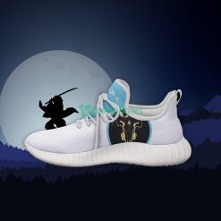 Grey Black Bull Custom Black Clover Anime Fans Reze Shoes Product Photo 4