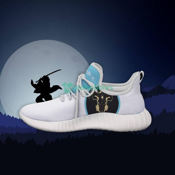 Grey Black Bull Custom Black Clover Anime Fans Reze Shoes Product Photo 4