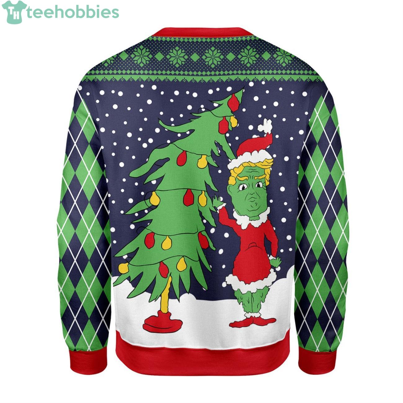 New York Islanders Grinch & Scooby-doo Christmas Ugly Sweater -  Freedomdesign