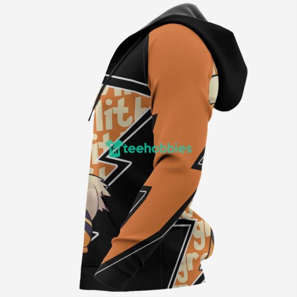 Growlithe All Over Printed 3D Shirt Custom Pokemon Anime Fans Lighting Style Product Photo 6