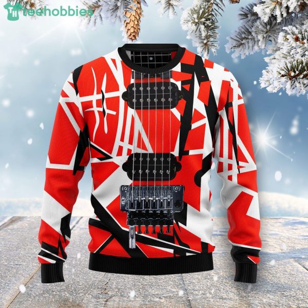 Guitar Lover Best Gift For Fans Ugly Christmas Sweater Product Photo 1