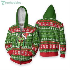 Gundam Pixel Custom Anime Fans Ugly Christmas Sweater Hoodie Product Photo 2
