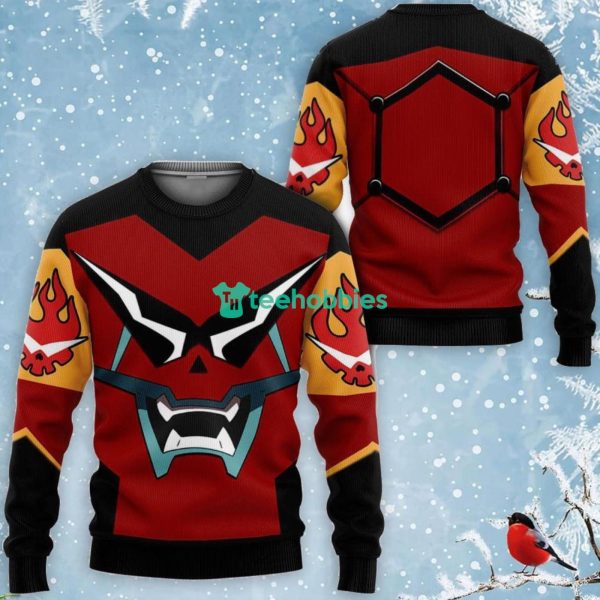 Gurren Lagann Gunmen All Over Printed 3D Shirt Uniform Costume Anime Fans Product Photo 2