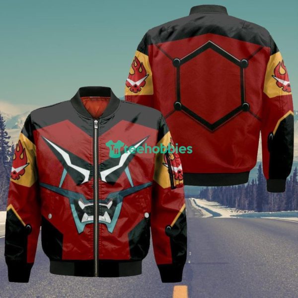 Gurren Lagann Gunmen All Over Printed 3D Shirt Uniform Costume Anime Fans Product Photo 4