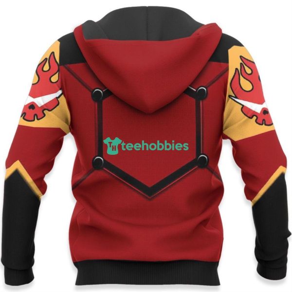 Gurren Lagann Gunmen All Over Printed 3D Shirt Uniform Costume Anime Fans Product Photo 5