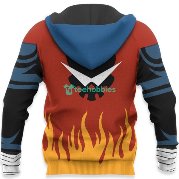Gurren Lagann Kamina Uniform All Over Printed 3D Shirt Custom Tengen Toppa Anime Fans Product Photo 5