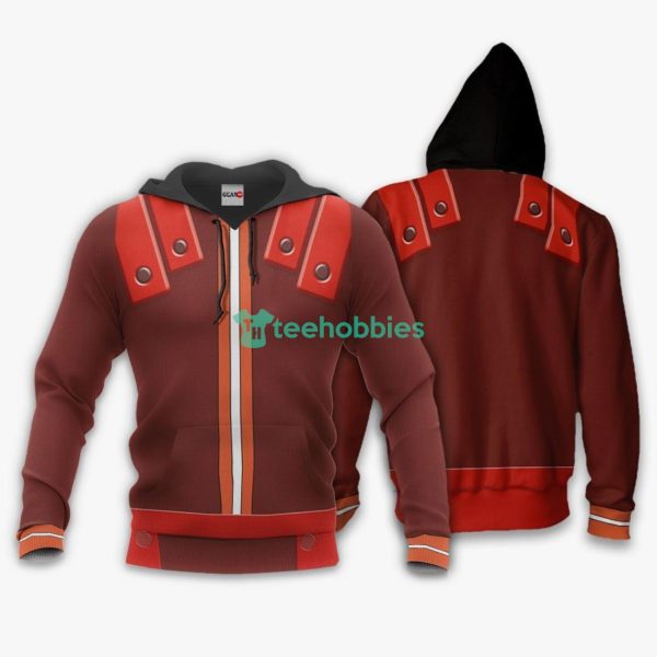 Gurren Lagann Viral All Over Printed 3D Shirt Uniform Costume Anime Fans Product Photo 3