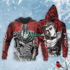 Guts All Over Printed 3D Shirt Custom Berserk Anime Fans Product Photo 3