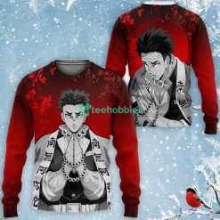 Gyomei Himejima All Over Printed 3D Shirt Custom Kimetsu Anime Fans Japan Art Product Photo 2