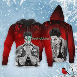 Gyomei Himejima All Over Printed 3D Shirt Custom Kimetsu Anime Fans Japan Art Product Photo 1