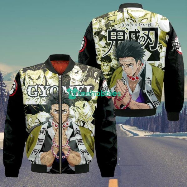Gyomei Himejima All Over Printed 3D Shirt Custom Kimetsu Anime Fans Manga Style Product Photo 4