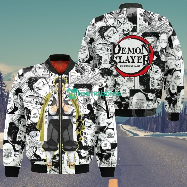 Gyomei Himejima Kimetsu Anime Fans Mix Manga All Over Printed 3D Shirt Product Photo 5
