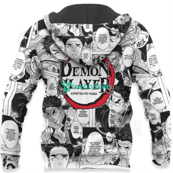 Gyomei Himejima Kimetsu Anime Fans Mix Manga All Over Printed 3D Shirt Product Photo 7