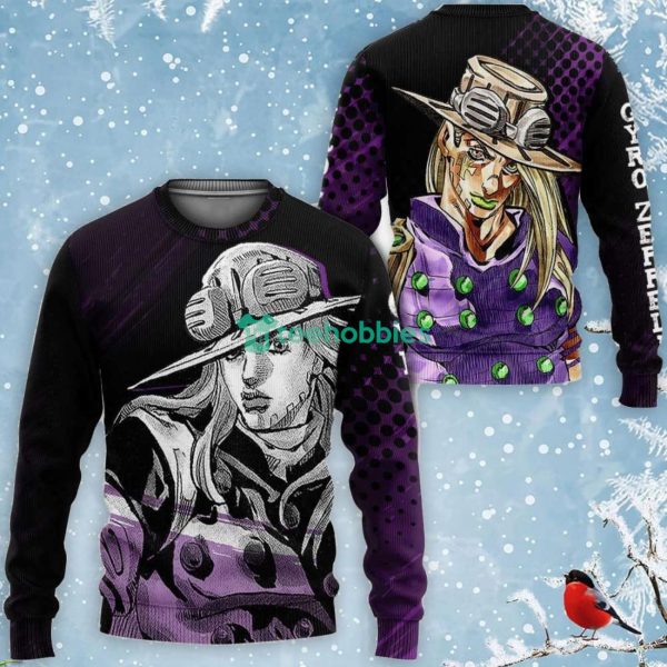 Gyro Zeppeli All Over Printed 3D Shirt JoJo's Bizarre Adventure Anime Fans Product Photo 2