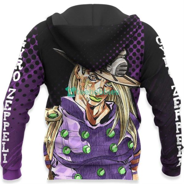 Gyro Zeppeli All Over Printed 3D Shirt JoJo's Bizarre Adventure Anime Fans Product Photo 5