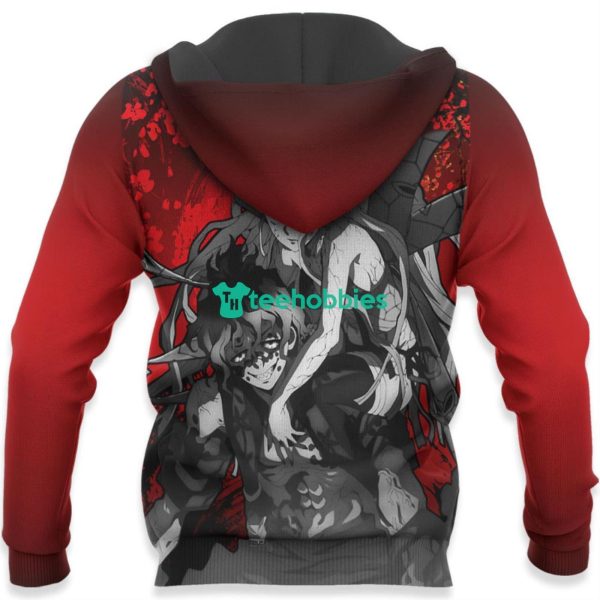 Gyutato and Daki All Over Printed 3D Shirt Custom Kimetsu Anime Fans Japan Art Product Photo 5