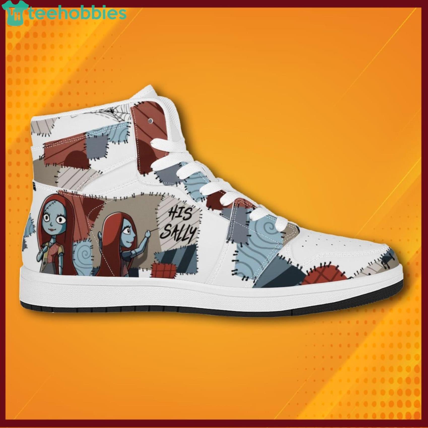 Halloween Dreamy Jack And Sally The Nightmare Before Sneaker Boots Shoes image Halloween Dreamy Jack And Sally The Nightmare Before Sneaker Boots Shoes Product Photo 2