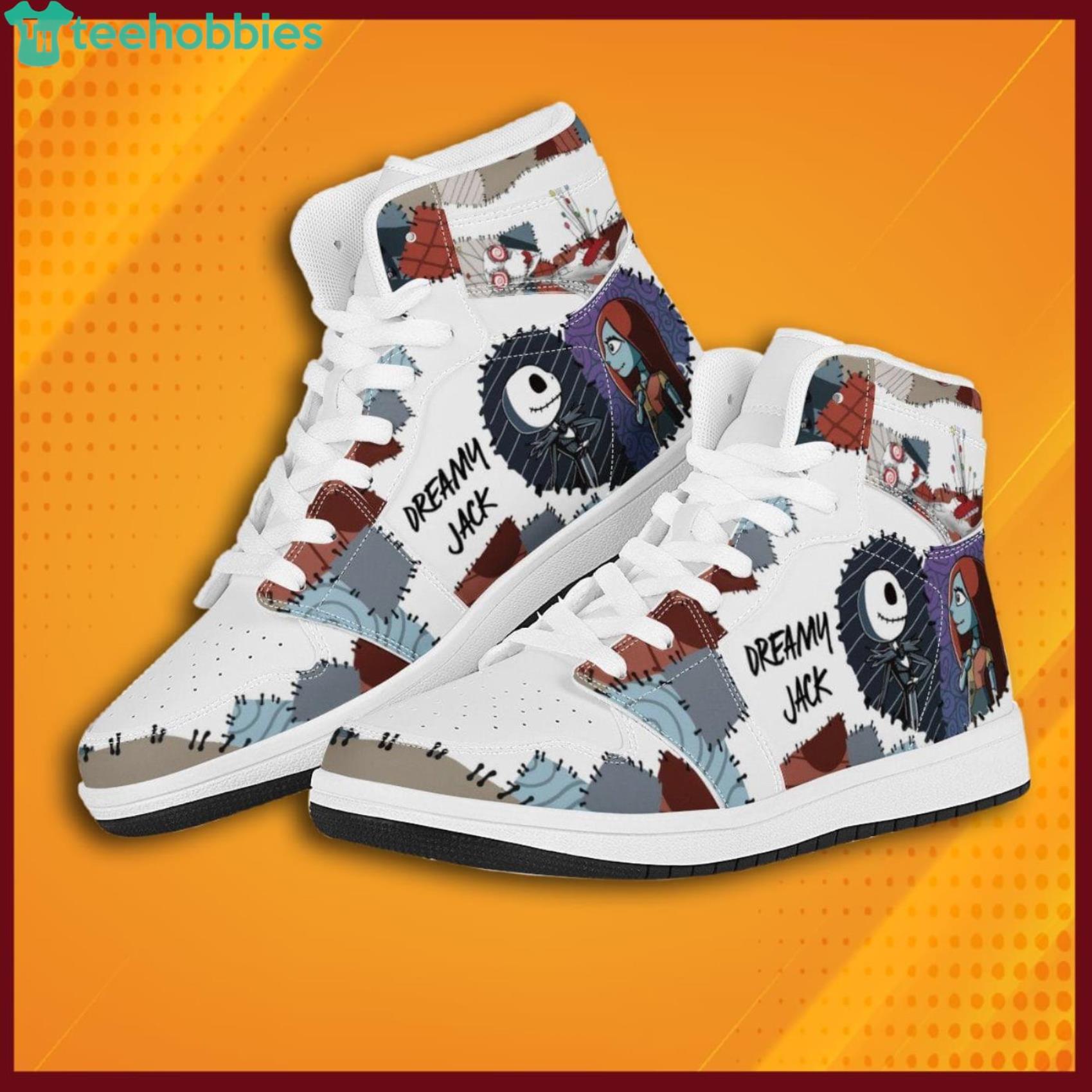 Halloween Dreamy Jack And Sally The Nightmare Before Sneaker Boots Shoes Product Photo 3 Halloween Dreamy Jack And Sally The Nightmare Before Sneaker Boots Shoes Product Photo 3