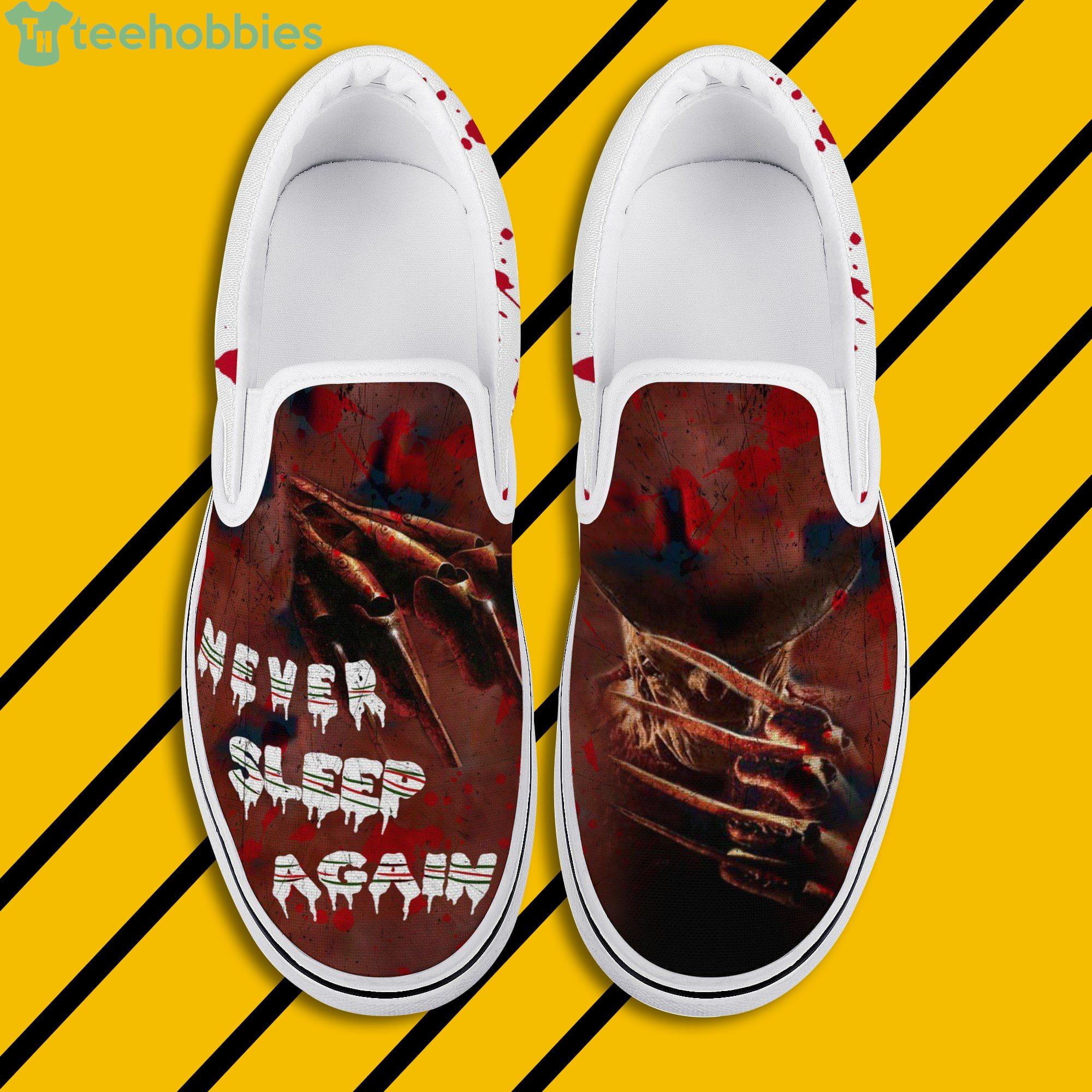 Halloween Party Nightmare On Elm Street Slip On Shoes For Men And Women Product Photo 1