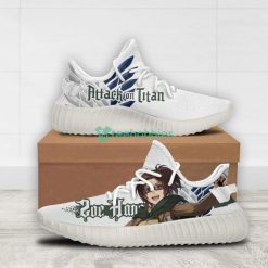 Hange Zoe Custom Attack on Titan Anime Yeezy Shoes For Fans Product Photo 2