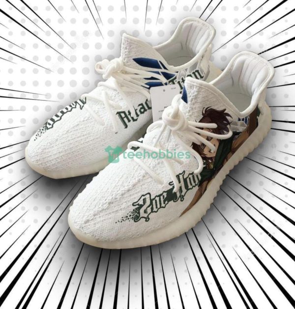 Hange Zoe Custom Attack on Titan Anime Yeezy Shoes For Fans Product Photo 1