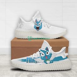 Happy Custom Fairy Tail Anime Yeezy Shoes For Fans Product Photo 2