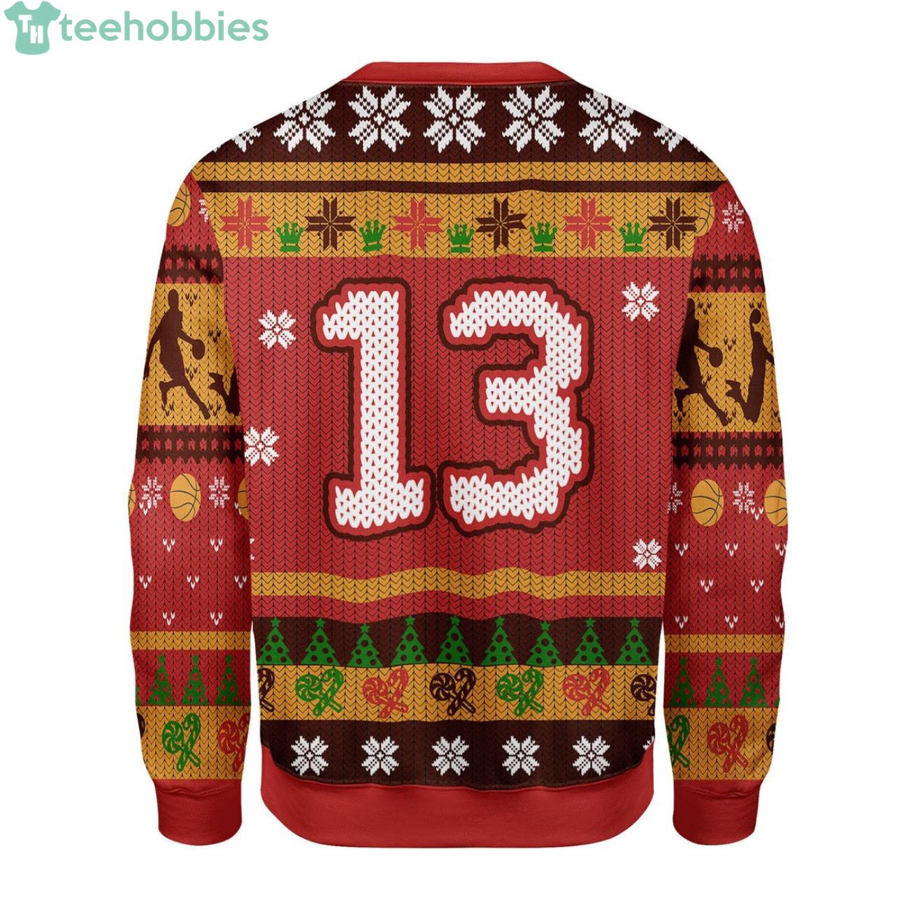 Harden No Shave December Ugly Christmas Sweater image Harden No Shave December Ugly Christmas Sweater Product Photo 2